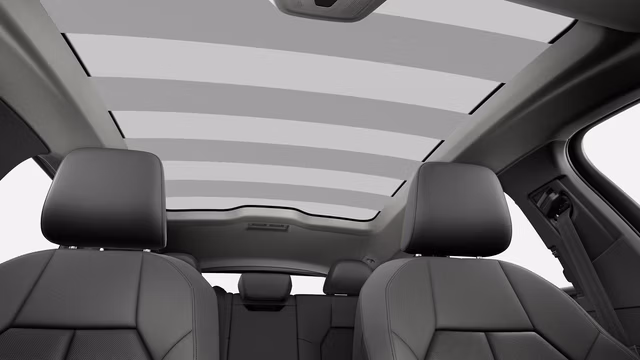 Bilde som viser Panoramasoltak med smartglass