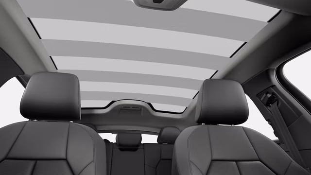 Bilde som viser Panoramasoltak med smartglass